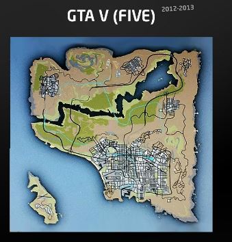 GTA 5 карта