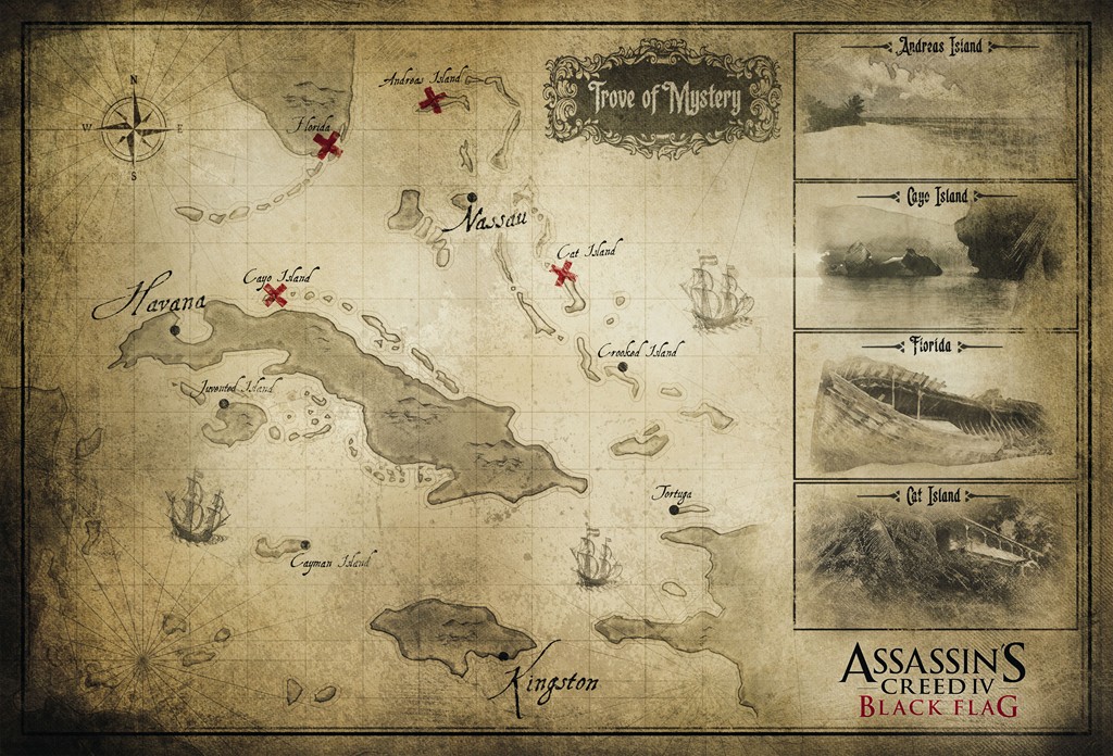 Assassin's Creed 4: Black Flag геймплей