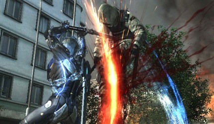 Metal Gear Rising: Revengeance геймплей